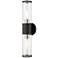 Livex Bancroft 18 1/2" High Black and Brushed Nickel ADA Wall Sconce