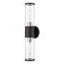 3_Livex Bancroft 18 1/2" High Black and Brushed Nickel ADA Wall Sconce more views