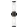 4_Livex Bancroft 18 1/2" High Black and Brushed Nickel ADA Wall Sconce more views
