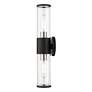 5_Livex Bancroft 18 1/2" High Black and Brushed Nickel ADA Wall Sconce more views