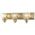Livex Birmingham 24" Wide Antique Brass 3-Light Bath Light