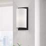 1_Livex Brenton 11" High Black ADA Wall Sconce
