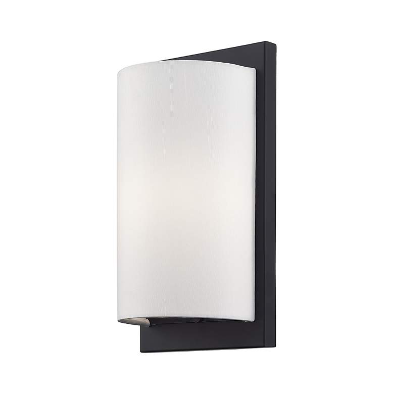 Image 4 Livex Brenton 11" High Black ADA Wall Sconce more views