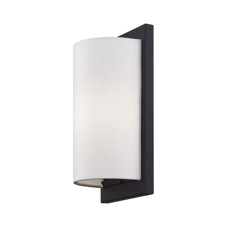 Image 5 Livex Brenton 11" High Black ADA Wall Sconce more views
