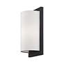 5_Livex Brenton 11" High Black ADA Wall Sconce more views