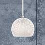 1_Livex Charlton 10" Wide White Dome Mini Pendant