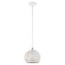 3_Livex Charlton 10" Wide White Dome Mini Pendant more views