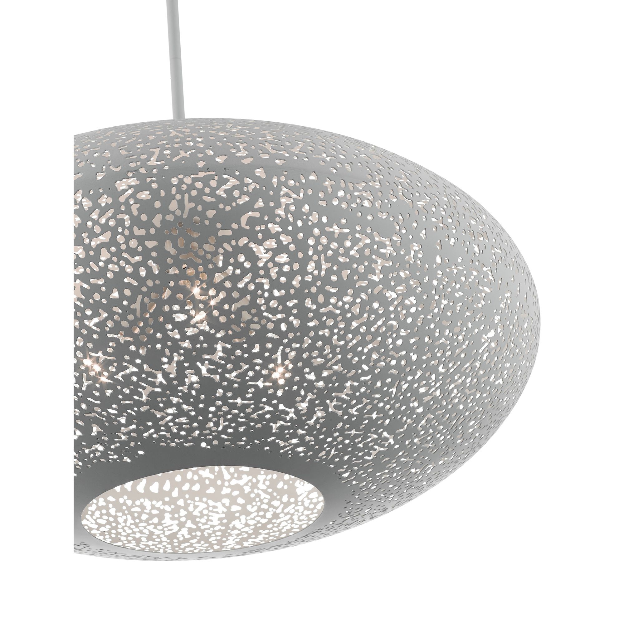 Livex Charlton 24" Wide Nordic Gray Pendant Light