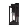 3_Livex Delancey 16" High Black Outdoor Wall Light more views