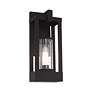 5_Livex Delancey 16" High Black Outdoor Wall Light more views