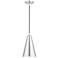 Livex Dulce 7 1/2" Wide Brushed Aluminum Mini Pendant