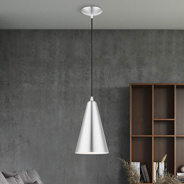 Image 1 Livex Dulce 7 1/2" Wide Polished Chrome Mini Pendant