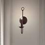 1_Livex Estate 16" High Traditional Candlestick Style Bronze Wall Sconce