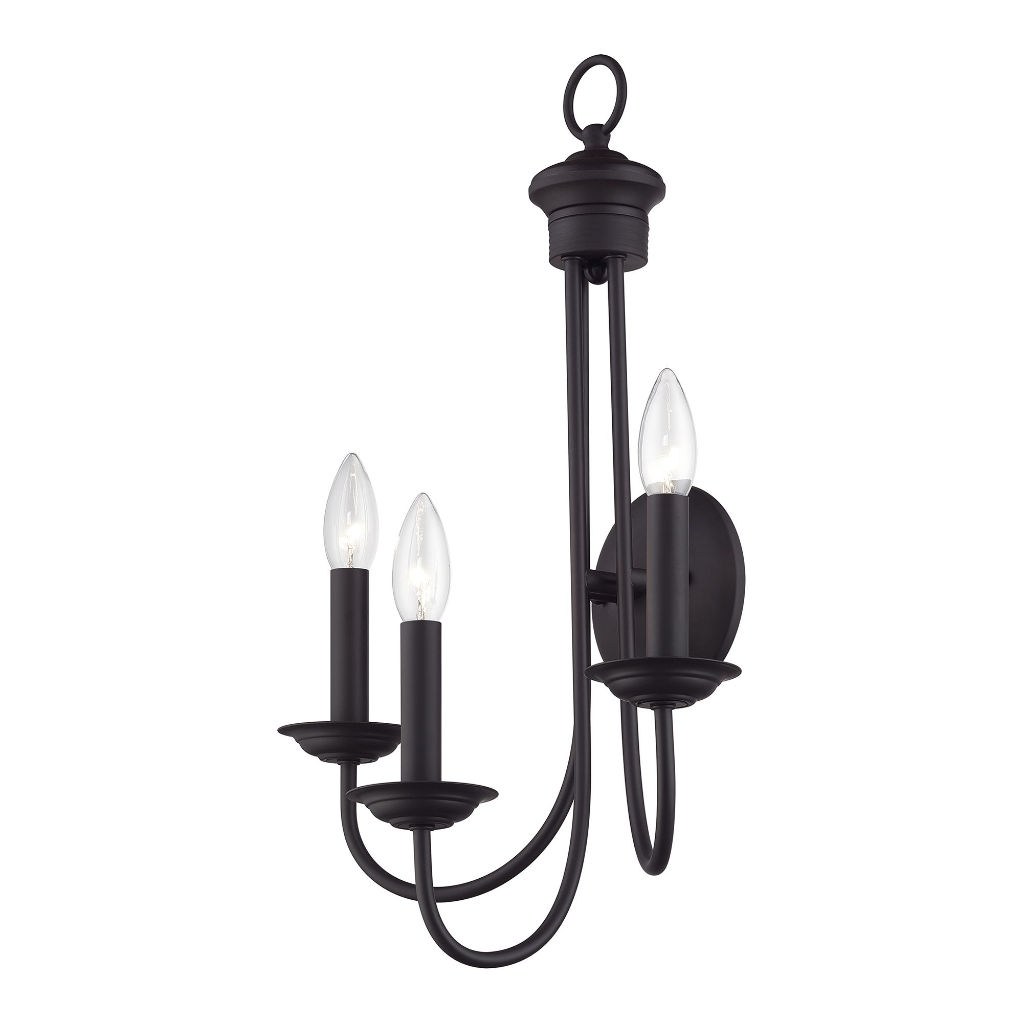 Image 6 Livex Estate 20 3/4" High Bronze 3-Light Wall Sconce more views