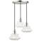 Livex Everett 20" Wide Brushed Nickel Multi-Light Pendant