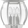 2_Livex Frontenac 21" High Textured White Lantern Outdoor Post Light more views