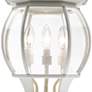 2_Livex Frontenac 27 1/2" Textured White Lantern Outdoor Post Light more views