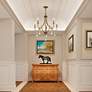 7_Livex Glendale 24 1/2" Wide Antique Brass 5-Light Chandelier more views