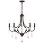 2_Livex Glendale 24 1/2"W English Bronze 5-Light Chandelier