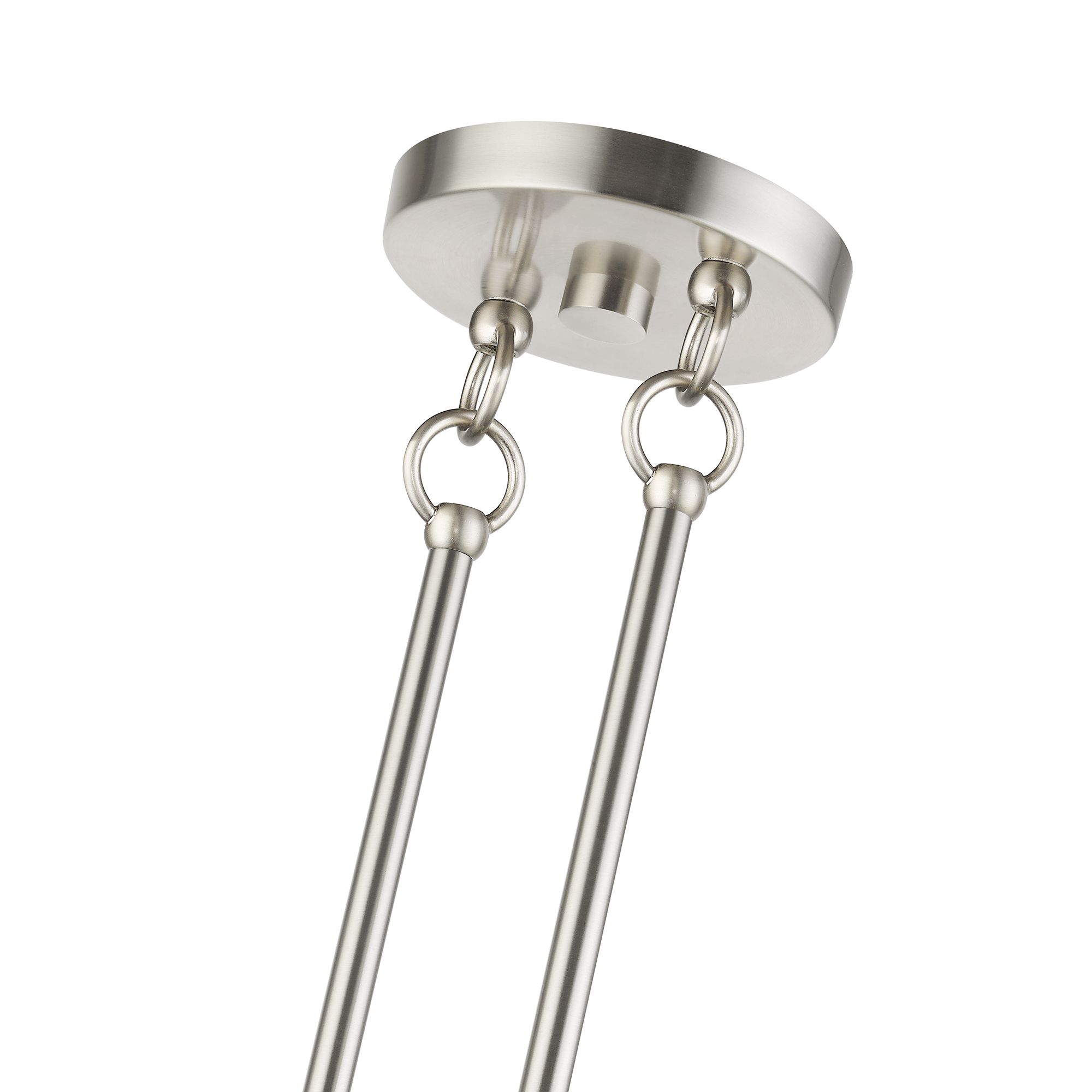 Livex Glendon 30"W Brushed Nickel 3-Light Linear Chandelier