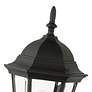 Livex Hamilton 19 1/2" Textured Black Outdoor Wall Light