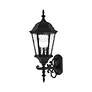 4_Livex Hamilton 24 1/2" Traditional Textured Black Outdoor Wall Light more views