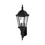 6_Livex Hamilton 24 1/2" Traditional Textured Black Outdoor Wall Light more views