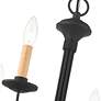 7_Livex Heritage 23" Wide Black 6-Light Chandelier more views