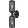 2_Livex Industro 17" High Black 2-Light Wall Sconce