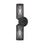 4_Livex Industro 17" High Black 2-Light Wall Sconce more views