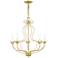 Livex Katarina 23" Wide Soft Gold 5-Light Chandelier
