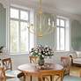 Livex Katarina 23" Wide Soft Gold 5-Light Chandelier