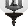 3_Livex Legacy 11 1/2" Bronze Seeded Glass Bowl 3-Light Ceiling Light more views