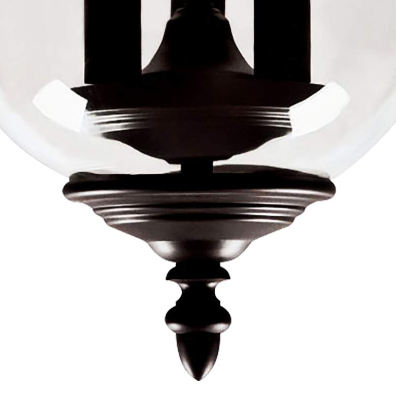 Image 3 Livex Legacy 11 1/2" Wide Bronze and Glass 3-Light Ceiling Light more views
