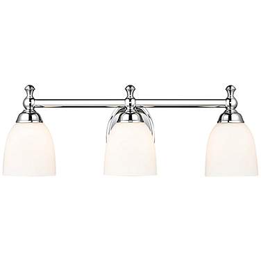 Livex Lighitng Quincy 21 1/2" Wide Chrome 3-Light Bath Light