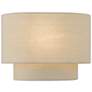 2_Livex Lighting 11" Wide Antique Gold Leaf ADA Wall Sconce Light