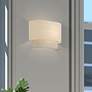 1_Livex Lighting 11" Wide Antique Gold Leaf ADA Wall Sconce Light