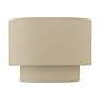4_Livex Lighting 11" Wide Antique Gold Leaf ADA Wall Sconce Light more views