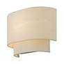6_Livex Lighting 11" Wide Antique Gold Leaf ADA Wall Sconce Light more views