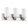 Thumbnail2 of Livex Lighting 18" Wide 3-Light Brushed Nickel Modern Bath Vanity more views