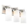 6_Livex Lighting 18" Wide 3-Light Brushed Nickel Modern Bath Vanity more views
