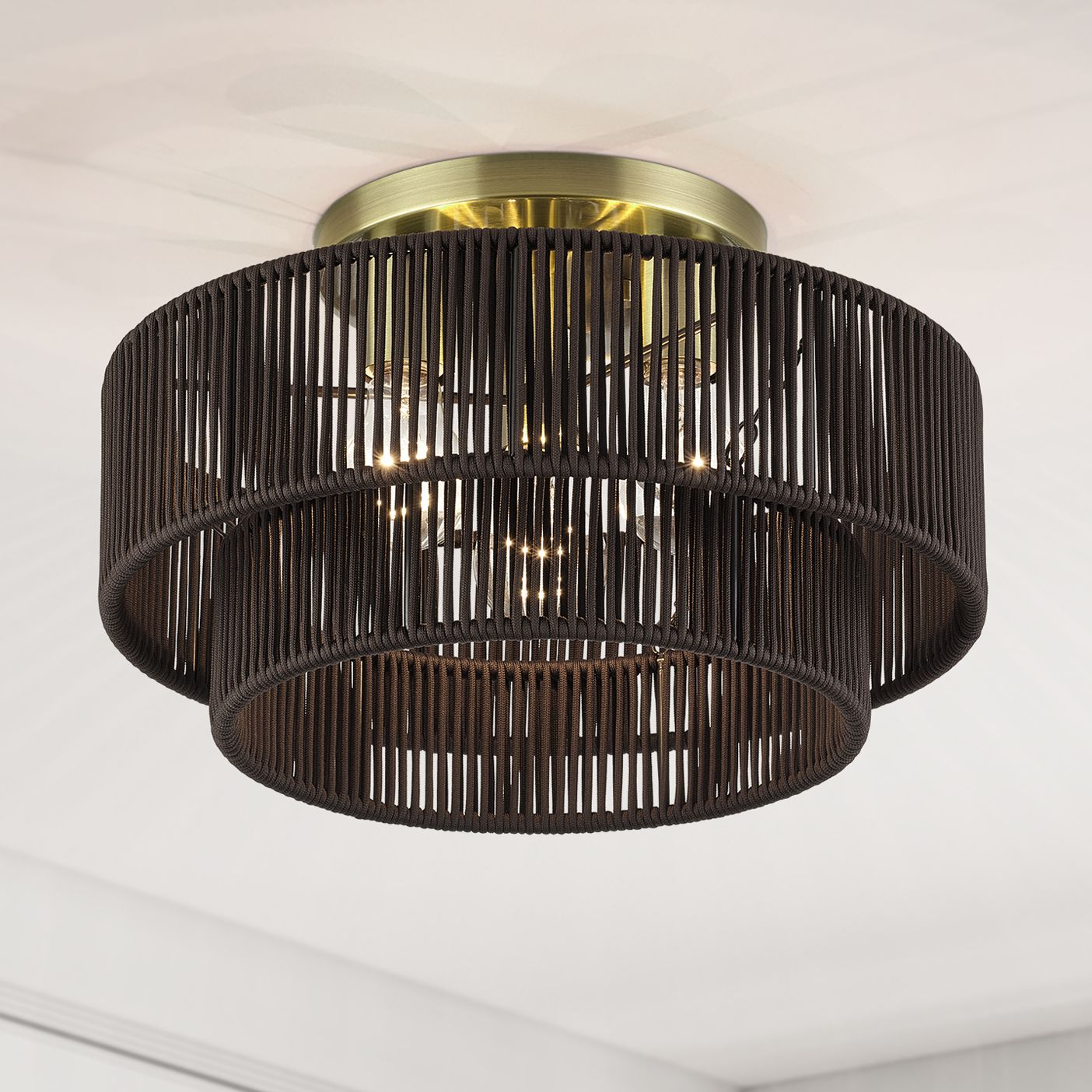 Livex Lighting Acordia Brass - Antique Brass Collection