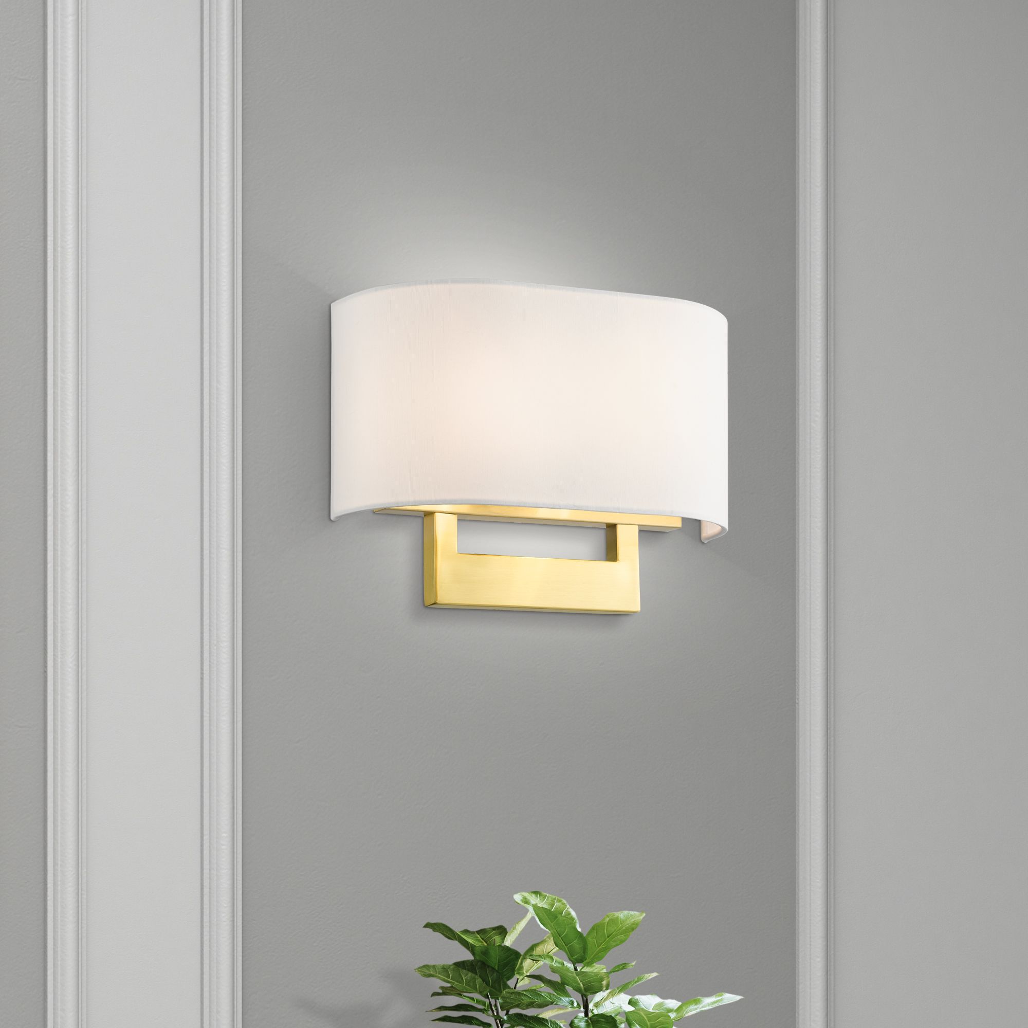 Livex Lighting ADA Wall Sconces Brass - Antique Brass Collection