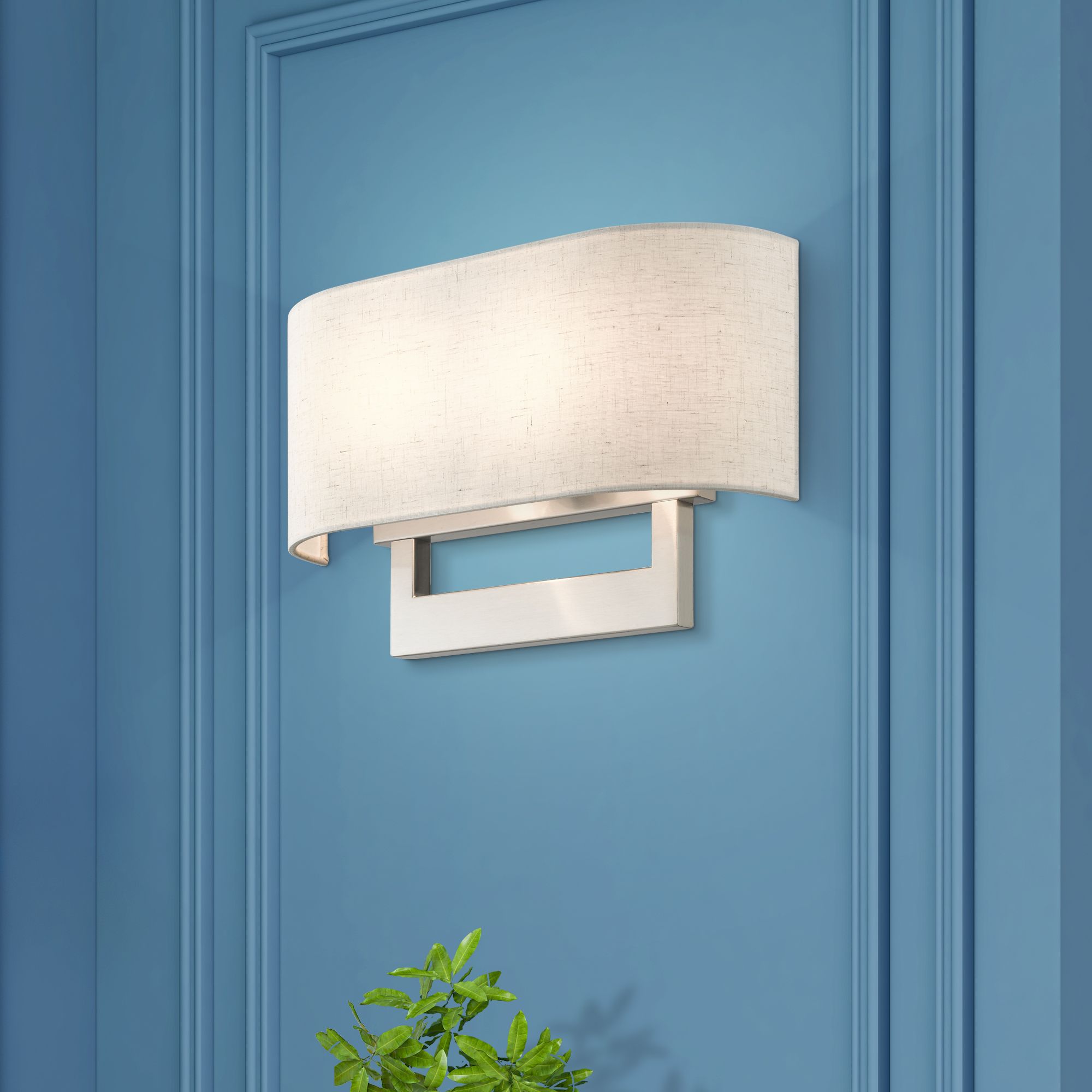 Livex Lighting ADA Wall Sconces Brushed Nickel Collection