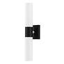 3_Livex Lighting Aero 17 3/4" High Black ADA 2-Light Wall Sconce more views