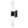 5_Livex Lighting Aero 17 3/4" High Black ADA 2-Light Wall Sconce more views