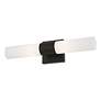 6_Livex Lighting Aero 17 3/4" High Black ADA 2-Light Wall Sconce more views