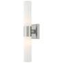2_Livex Lighting Aero 18" High 2 Light Brushed Nickel Bath Light