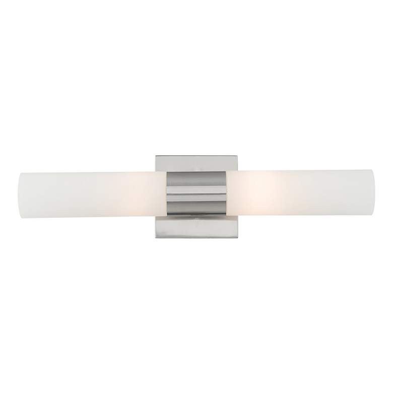 Image 6 Livex Lighting Aero 18" High 2 Light Brushed Nickel Bath Light more views
