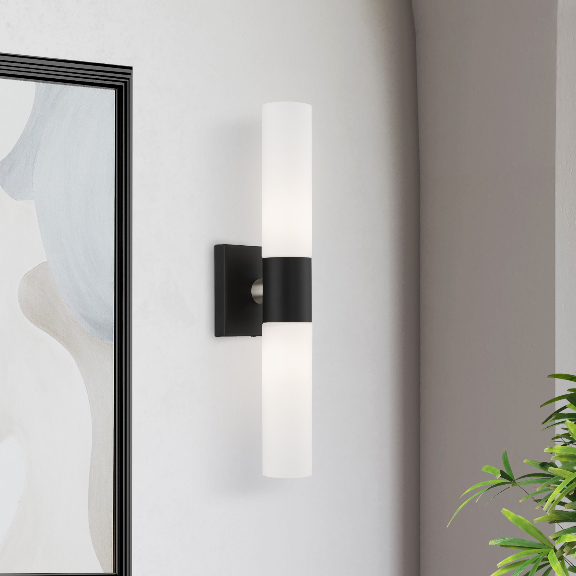 Livex Lighting Aero Black Collection